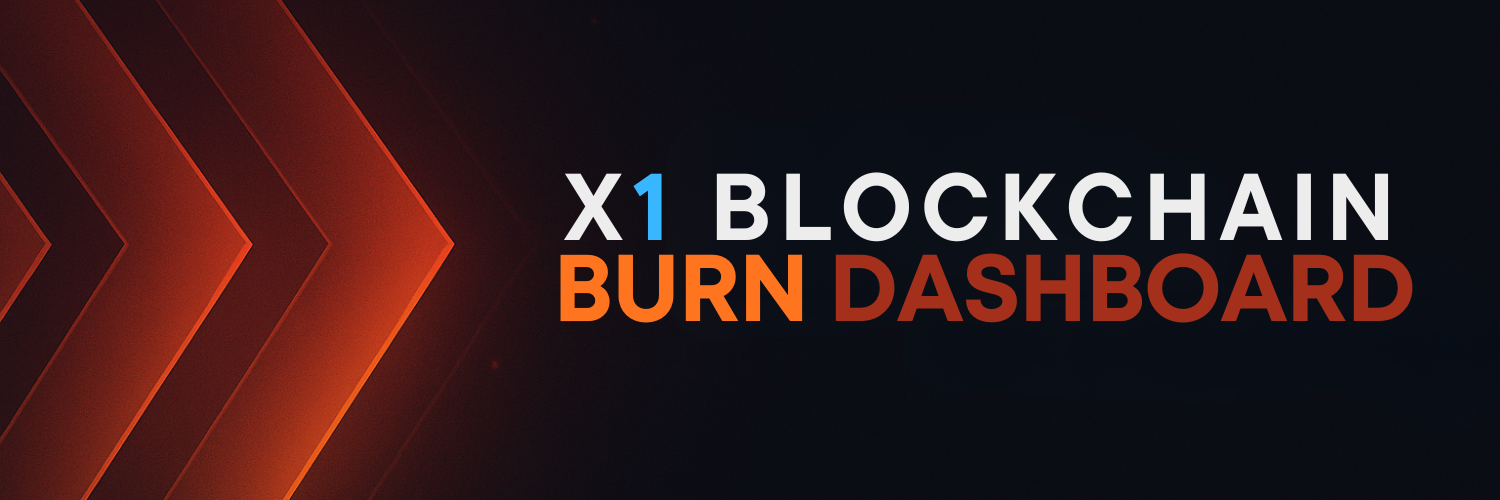 X1 Burn Dashboard